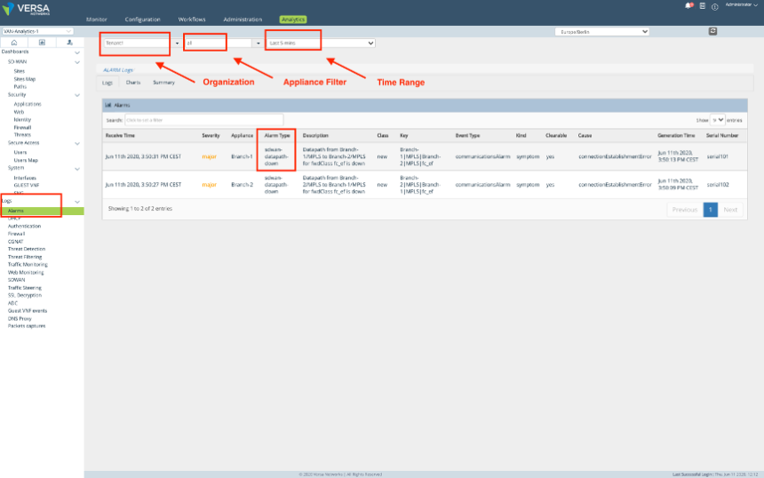 Dump VNX100 File