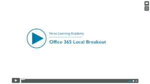 Office 365 Local Breakout