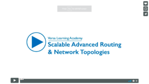 Scalable Advanced routing and network topologies