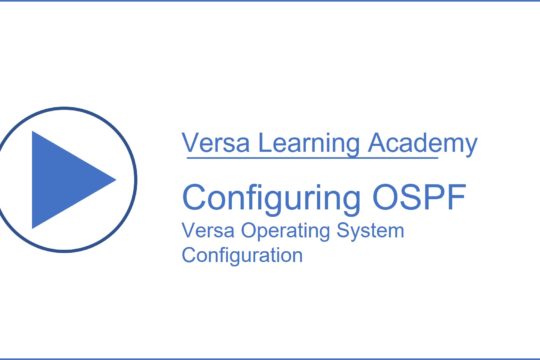 Configuring OSPF