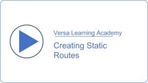 Creating Static Routes Demo