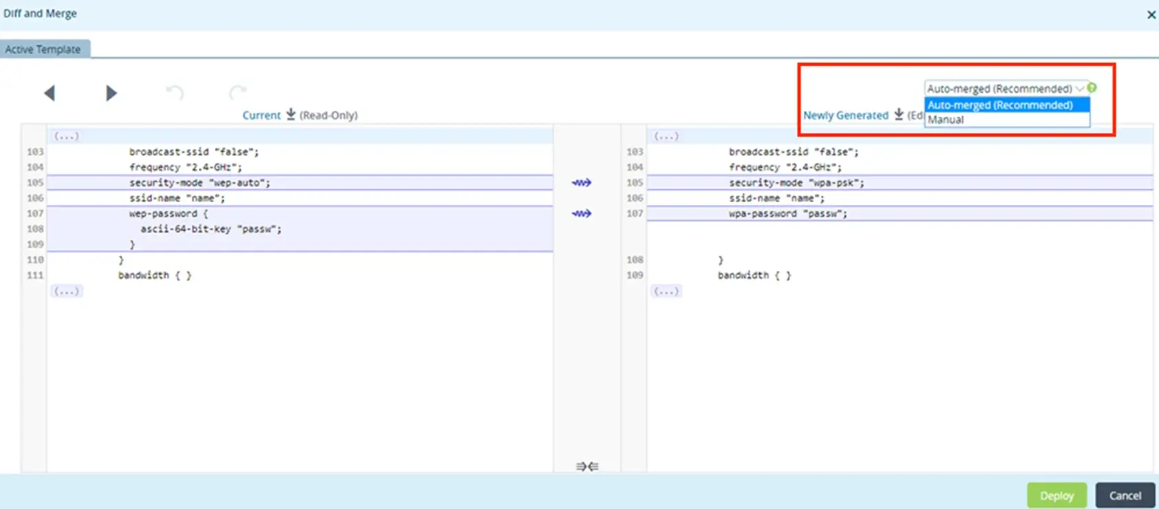 wan様　　オーダー専用ページ Manage Template Snapshots on Versa SD-WAN